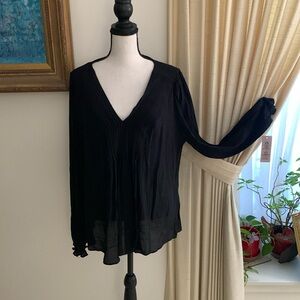 NEVER WORN! Prairie Style Black Top
